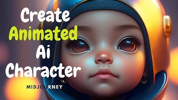 Create an Animated Ai Marketing Character with MidJourney and D-iD