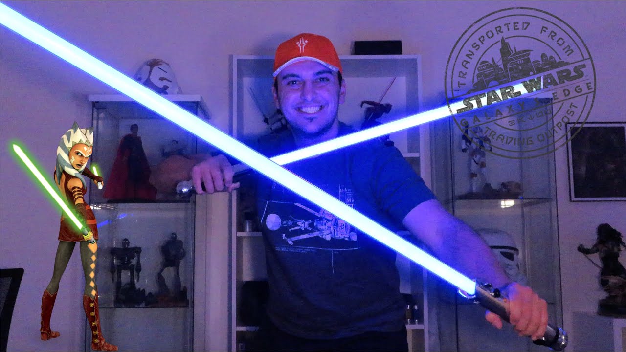 Ahsoka Tano Clone Wars Legacy Lightsaber Hilts from Disney Parks