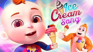 Ice Cream Song | Demu Gola Nursery Rhymes & Kids Songs | Cartoon Animation screenshot 2