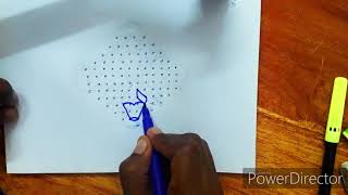 Mattu pongal kolam 2020 //mattu pongal pulli kolam 12-4-4 dots