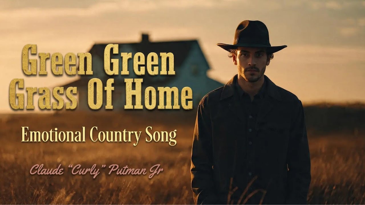GREEN GREEN GRASS OF HOME_Emotional Country Song_Cover_Claude “Curly” Putman Jr_Cover
