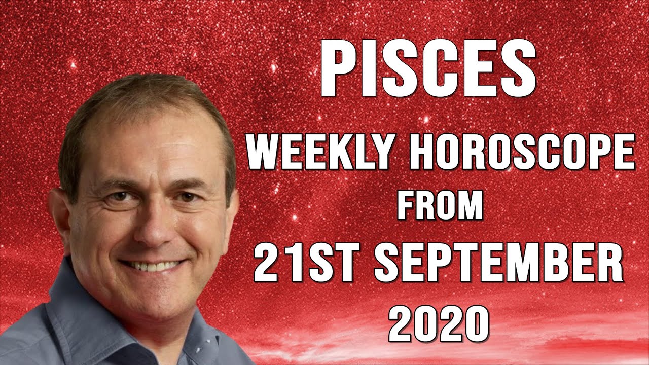 Pisces Weekly Horoscope from 21st September 2020