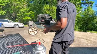 Free non-running Bolens 500E lawnmower, can I get it started?