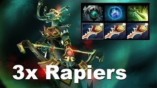 Most Useless 3 Rapier Medusa in Dota 2.