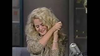 Beverly D'Angelo on David Letterman 11th August 1986 ft. Paul Shaffer