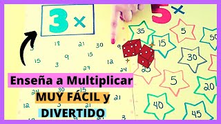🎲 Juego DIVERTIDO  para APRENDER a MULTIPLICAR 🏅 Actividad para Trabajar la Multiplicación
