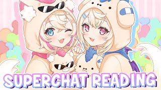 【SUPERCHAT READING】chatting the night away 🐾✨ 【FUWAMOCO】