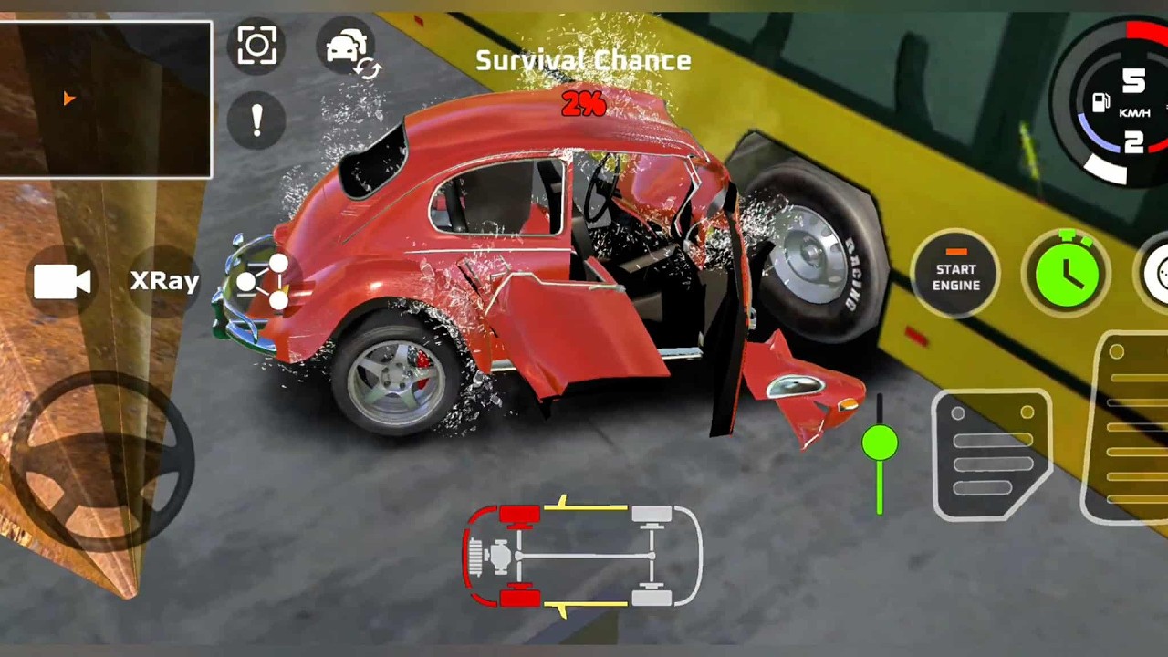 Drive CSX - High Speed Crashes and Stunts : Ultimate Car Crash Simulator #50