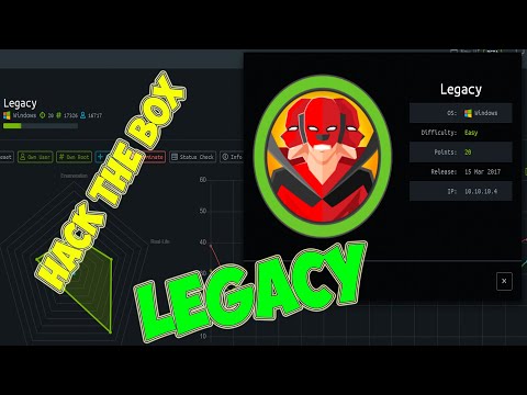Видео: Решаем машинку Legacy на Hack The Box