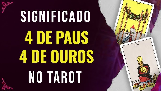 Escolha uma das 4 cartas - Tarot Online Grátis