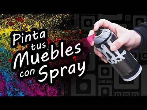 Video: ¿Se puede pintar en aerosol tablero de melamina?