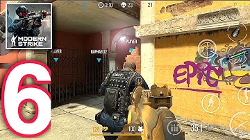 Modern Strike Online: PvP FPS Gameplay Part 6- Havana Map (Android, iOS)