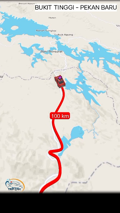 Bukit Tinggi - Pekan Baru #jalanjalan #indonesia #jalandarat #map #tour #travel #rute