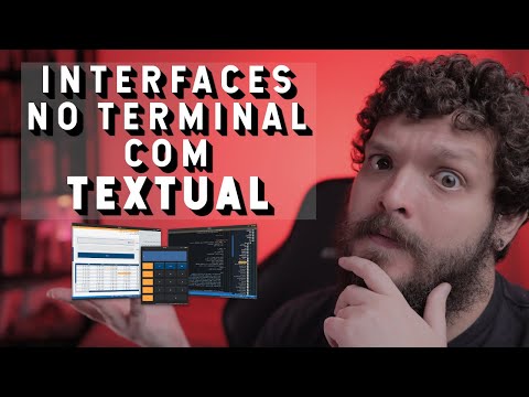 Criando interfaces de terminal com Textual (TUIs) | Live de Python #240