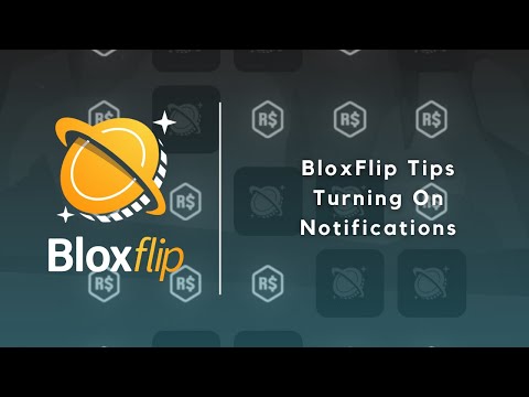 BloxFlip Tips - Turning On Notifications 