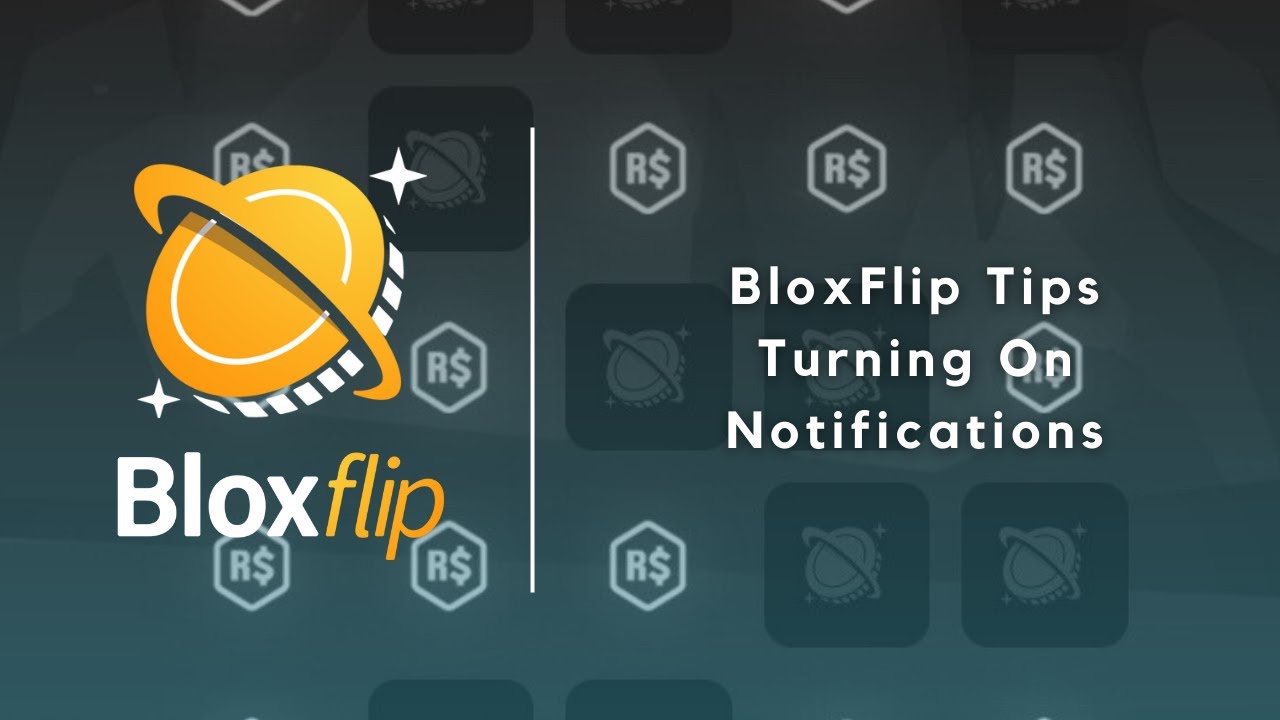 BloxFlip Tips - Turning On Notifications 