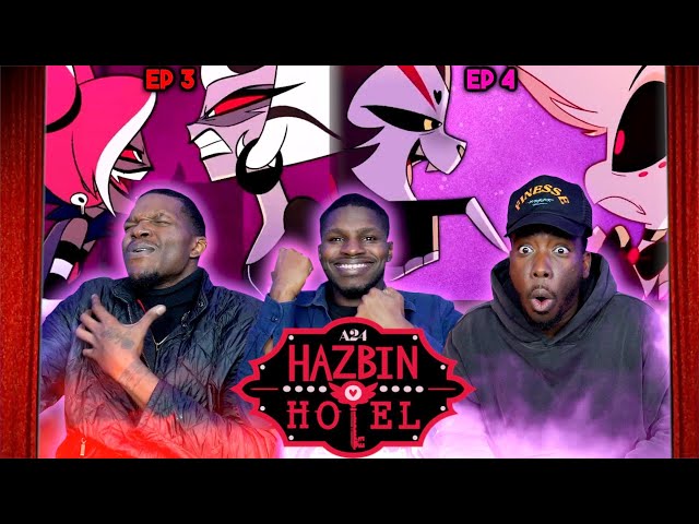 THESE SONGS KEEP GETTNG BETTER! HAZBIN HOTEL EPISODES 3 & 4 REACTION class=