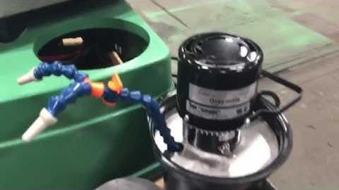 Lapmaster 15 open face lapping machine