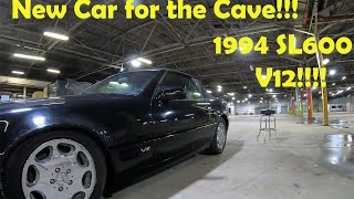 Introduction of the 1994 Mercedes SL600 V12 to The Cave!!!