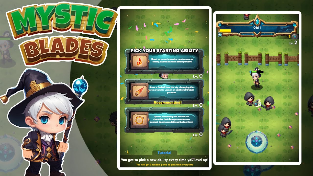 Mystic Blades || Construct 3 Game Template || Source code - YouTube