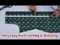 Kurtisuit cutting and stitching step by stepeasy kurti cutting for beginner with useful sewingtips