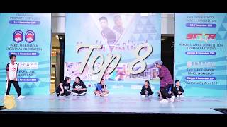 Top 8 Dance Battle Nico Vs Vanky Lock - Evo Dance School Youth Festival 2019