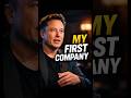 Elon Musk on His First Company 🚀 | Motivation Short #elonmusk #videoediting