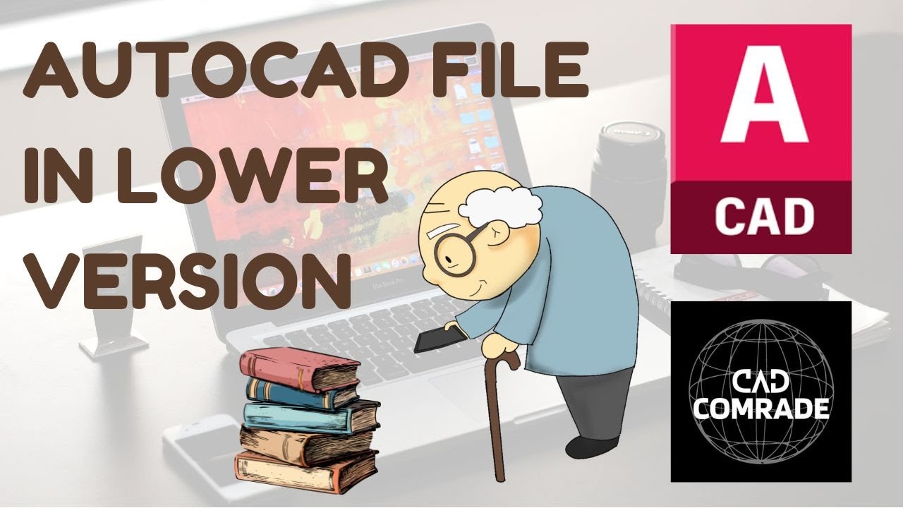 how to AUTOCAD file in lower version ?? - YouTube