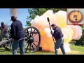 Cannon LIVE fire: Civil War Artillery ~10 Pound Parrott Rifle