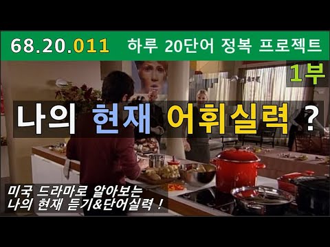 [하루20단어#<strong>011</strong>-1부] 구독자 여러분의 단어실력, 어휘실력 한 번 점검해 보실래요?, 68.20.011