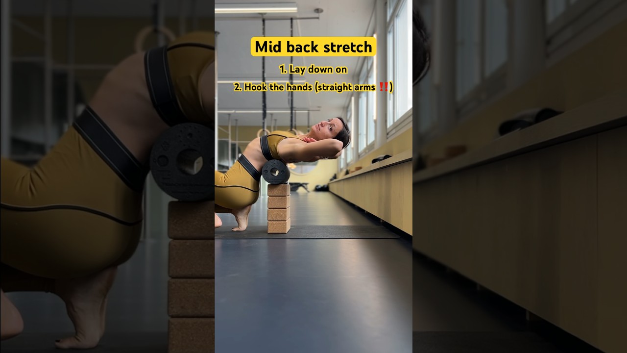 MUST DO ‼️Back stretch for deeper back bends 🖤 