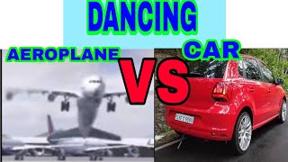 DANCING AEROPLANE VS CAR । Funny viral video on tiktok ।