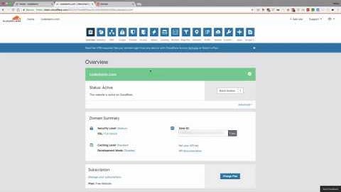 How to link Cloudflare with Google Cloud hosted domain?