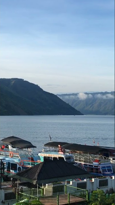 PEMANDANGAN DANAU TOBA DARI DEKAT #danautoba #wonderfulindonesia