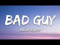 Capture de la vidéo Billie Eilish - Bad Guy (Lyrics)