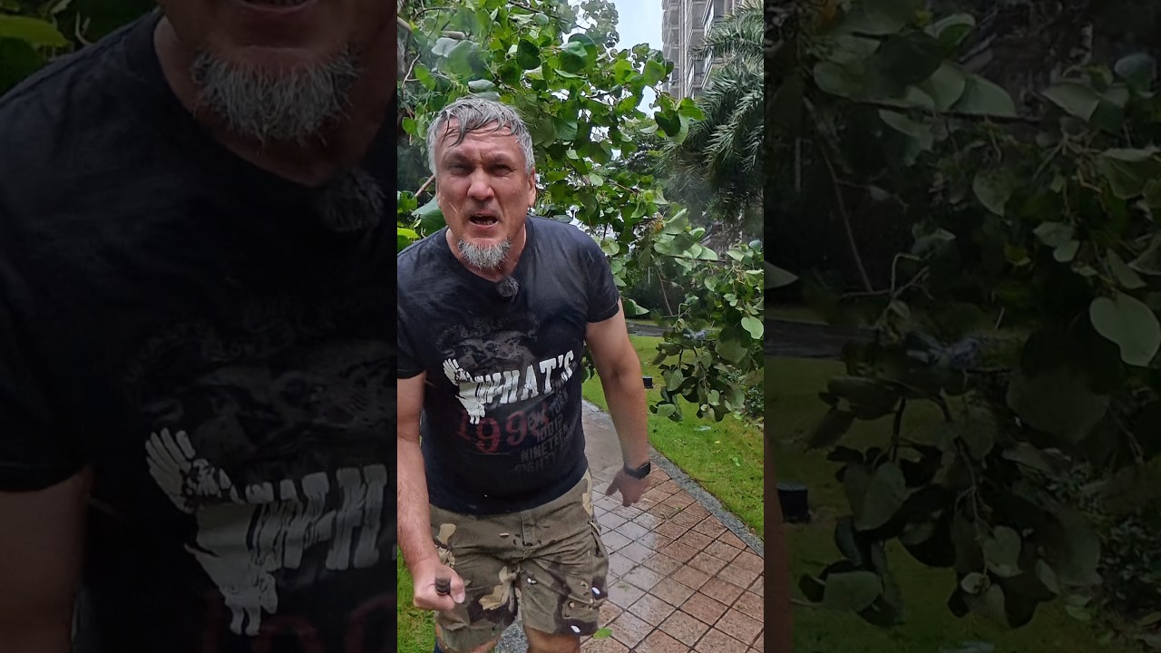 Супертайфун Рагаса на юге Китая 