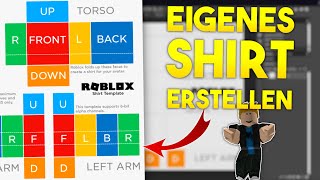 Roblox Eigenes Shirt Erstellen Und Hochladen | Roblox Tutorial