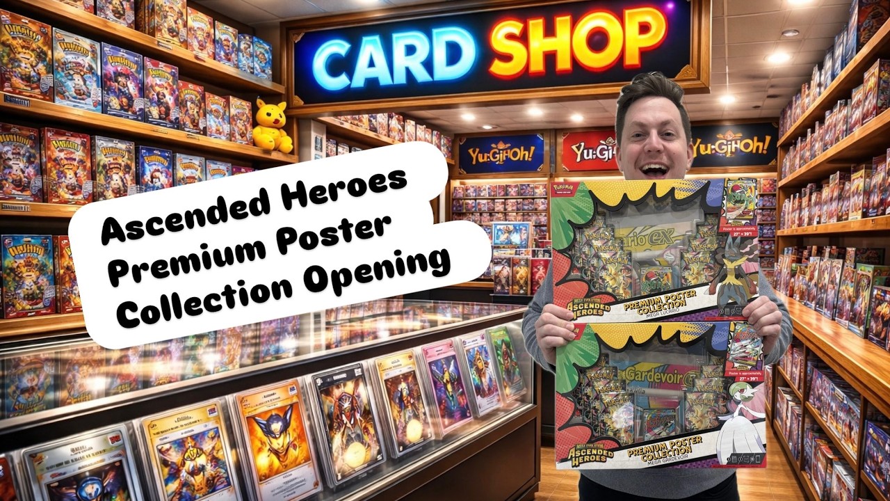 Ascended Heroes Premium Poster Collection Opening