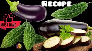 Bitter gourd recipe | bitter gourd with eggplant ???? recipe | @alimentarylounge