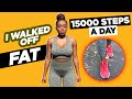 Lose BELLY FAT workout? Skinnier THIGHS ? FAT burn ? 15,000 STEPS a day for 30 days!