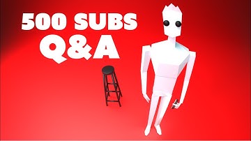 I Answer Your Questions!! | 500 subscriber Q&A (in 3D)