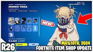 Fortnite Item Shop *NEW* MY HERO ACADEMIA SKINS!