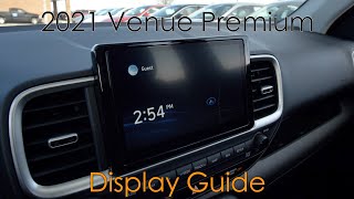 2021 Hyundai Venue SEL Premium-Display Guide, Navigation|Hyundai of Cookeville