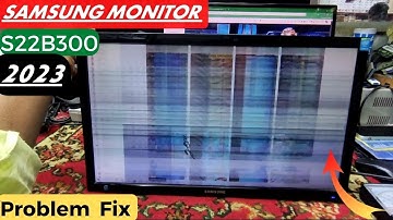 Samsung Monitor Repair S22B300 Panel Repair in Bangla 2023 || Created by Afjal Hossain