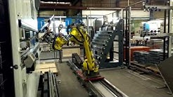 Our automatic bending robot in action
