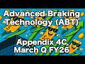 Advanced Braking Technology 2026 March Quarterly (4C)