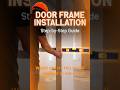 This Is Why The Door Closes Perfectly #woodworking #wood #satisfying#frame #door