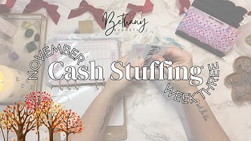 November Week 3 Cash Stuffing | Clear The Line voltooien | UK Cash Stuffer
