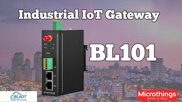 Modbus to MQTT Industrial IoT Gateway BL101