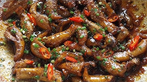Cá Bống Dừa Kho Tiêu - Nấm Rơm Xào Món ăn hàng ngày